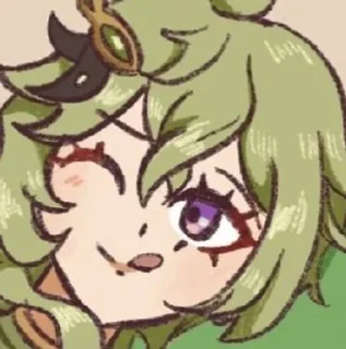 😛 emoji sumeru genshin impact** Telegram sticker 15 of 100