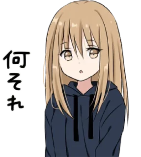 🥺 emoji @anime_stickerr Милая тян Telegram sticker 21 of 30