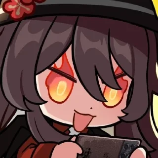 🌟 emoji Ху тао Telegram sticker 7 of 21