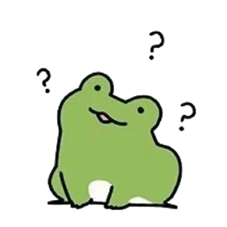❓ emoji жабки симсим Telegram sticker 11 of 22