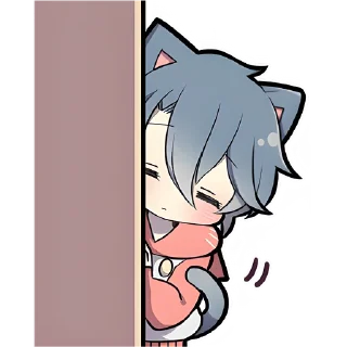 😔 emoji Котёнок Пепе @Nyasticks Telegram sticker 16 of 41