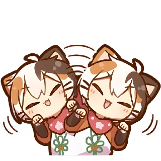 Sticker from Котёнок Такамару @Nyasticks