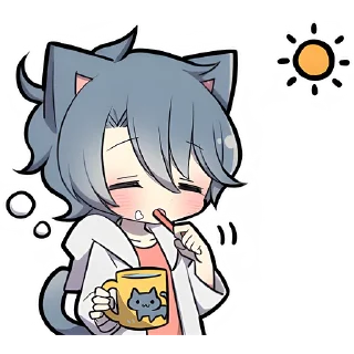Sticker from Котёнок Пепе @Nyasticks