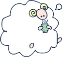 🍵 emoji THE SHEEPS :: @line_stickers Telegram sticker 19 of 40