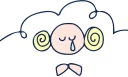 😢 emoji THE SHEEPS :: @line_stickers Telegram sticker 7 of 40