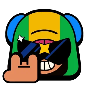 😎 emoji Brawlpins Telegram sticker 5 of 7