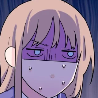 😰 emoji Любовь, не как в сёдзе v2 Telegram sticker 18 of 120