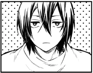 😐 emoji Dazai Osamu Telegram sticker 15 of 120