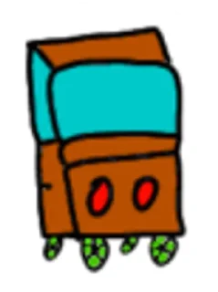 😡 emoji Orange car Telegram sticker 5 of 14