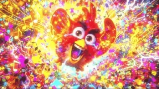 👂 emoji Angry Bird Red Ear Telegram sticker 10 of 27