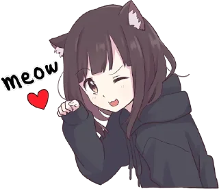 😻 emoji Menhera-chan Telegram sticker 14 of 30