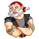 🙄 emoji Wild Bill Telegram sticker 17 of 35