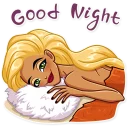 😴 emoji Wild Woman Telegram sticker 14 of 35