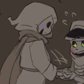 🤍 emoji ❦ goth sans by @Xchara_R34 ❦ Telegram sticker 6 of 94
