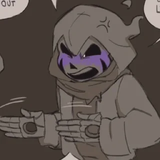 🤍 emoji ❦ goth sans by @Xchara_R34 ❦ Telegram sticker 18 of 94