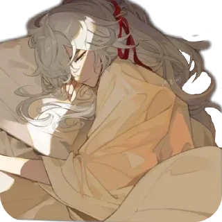 🛏 emoji ЦзинЮань : Meirong Telegram sticker 21 of 46
