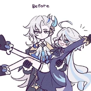❤ emoji Неви и фурина автор:@Andrh9ije Telegram sticker 11 of 63