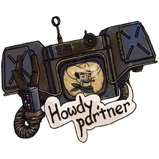 🫢 emoji FALLOUT NEW VEGAS  Stickers_game Telegram sticker 6 of 27