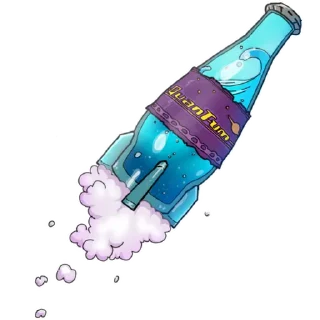 🍾 emoji Fallout: New Vegas by Yulia Il'yushkina Telegram sticker 18 of 27