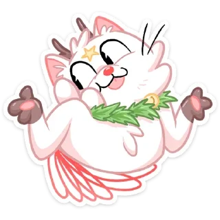 🤷‍♂️ emoji Новогодняя Котострофа (@TgSticker) Telegram sticker 23 of 48