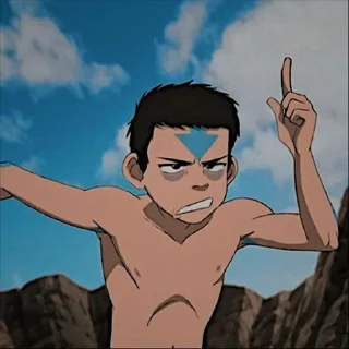 🌟 emoji Aang • @Earth928B Telegram sticker 24 of 70