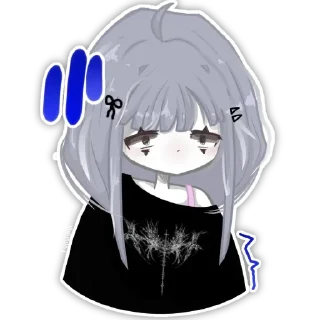 😰 emoji @Nikysik_7d Telegram sticker 12 of 66