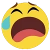 😥 emoji Viber emoji Telegram sticker 11 of 78