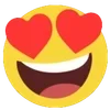 😍 emoji Viber emoji Telegram sticker 5 of 78