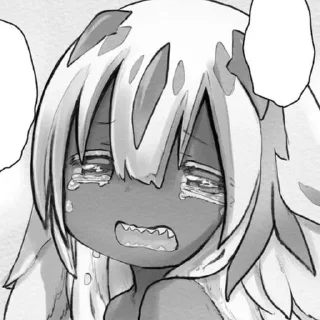 😭 emoji MADE IN ABYSS Telegram sticker 6 of 120