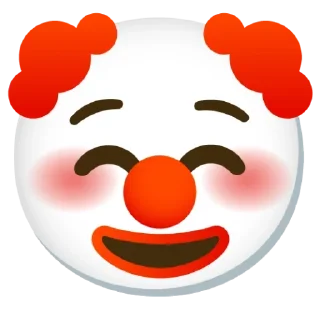 🌟 emoji Clown
 Made by @Rambley_IndigoPark silent_death11 Telegram sticker 23 of 100