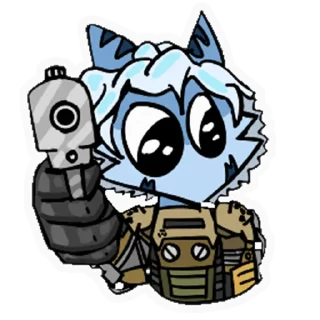 🔫 emoji Шарк (Old) Telegram sticker 18 of 39