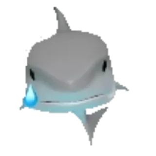 😢 emoji акула пон Telegram sticker 6 of 17