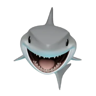 🦈 emoji акула Telegram sticker 17 of 17