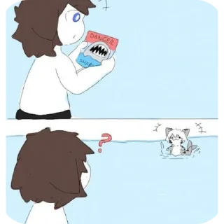 👏 emoji Тигрова акула Telegram sticker 23 of 88
