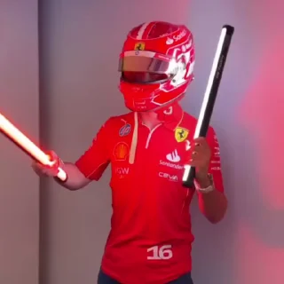 🌟 emoji Charles Leclerc Telegram sticker 14 of 19
