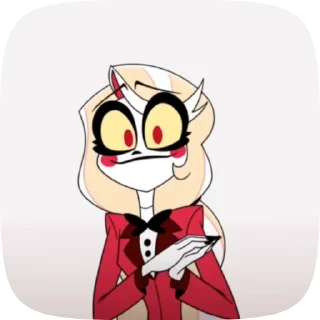 🌈 emoji БОЛЬШЕ ⇨ @CLOOBHUB ЧАРЛИ ОТЕЛЬ ХАЗБИН HAZBIN HOTEL Telegram sticker 23 of 70