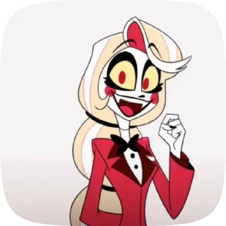 🌈 emoji БОЛЬШЕ ⇨ @CLOOBHUB ЧАРЛИ ОТЕЛЬ ХАЗБИН HAZBIN HOTEL Telegram sticker 21 of 70