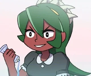 😵 emoji Skull girls☠️ Telegram sticker 11 of 22