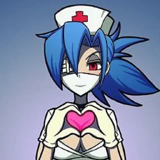❤️ emoji Skull girls☠️ Telegram sticker 17 of 22