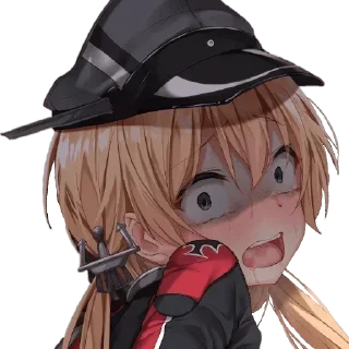 😯 emoji Nazy Waifu Telegram sticker 11 of 88