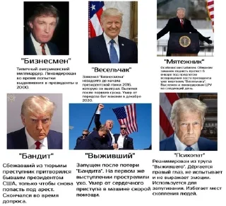🌟 emoji Трамп @unianidinaxu Telegram sticker 18 of 90