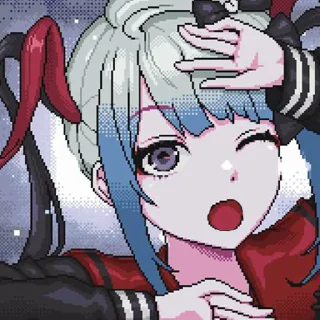 🖤 emoji Dark KAngel NSO (by @stcrschxlc) Telegram sticker 8 of 37