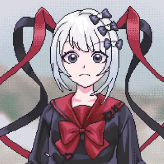 🖤 emoji Dark KAngel NSO (by @stcrschxlc) Telegram sticker 22 of 37