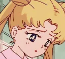 😔 emoji Сейлор Мун (@anime_stickerr) Telegram sticker 8 of 9