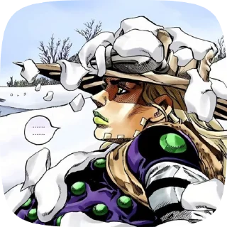 🌟 emoji Gyro Zeppeli / Джайро Цеппели Telegram sticker 11 of 30