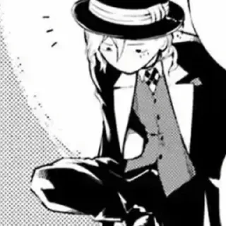 🍷 emoji Чуя Накахара @ran_eblan_com Telegram sticker 15 of 54