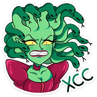 😬 emoji Селена от @TgSticker Telegram sticker 23 of 49
