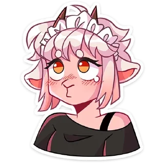 🥺 emoji Эйко  от -> @TgSticker Telegram sticker 7 of 48