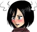 😳 emoji Attack on Titan :: @line_stickers Telegram sticker 10 of 40