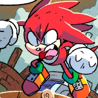 🤬 emoji Knuckles the echidna Telegram sticker 24 of 120